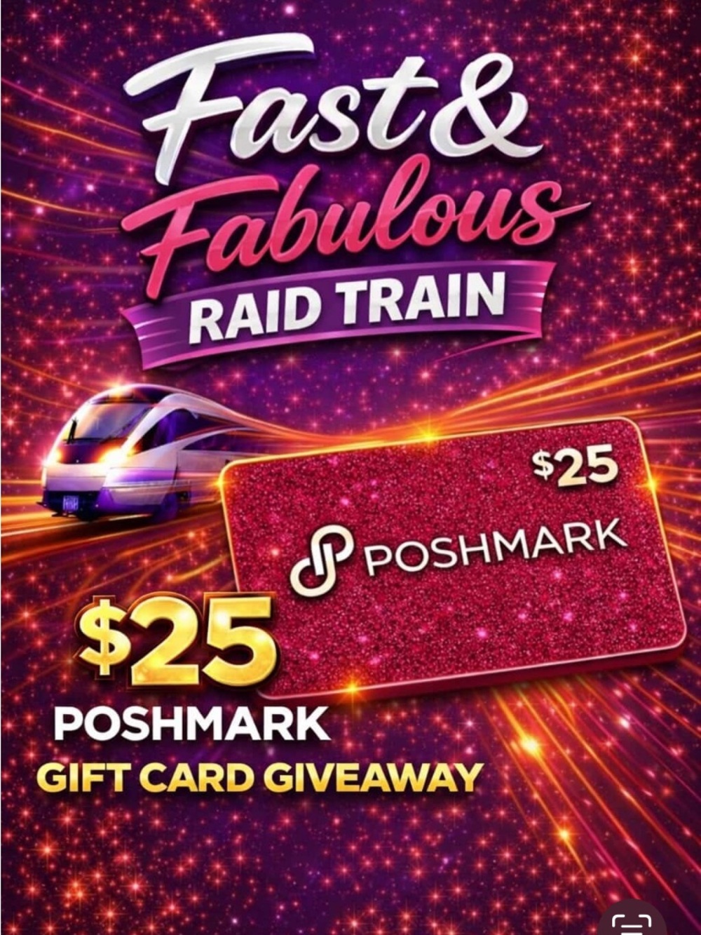 Giveaway $25 Poshmark Gift Card